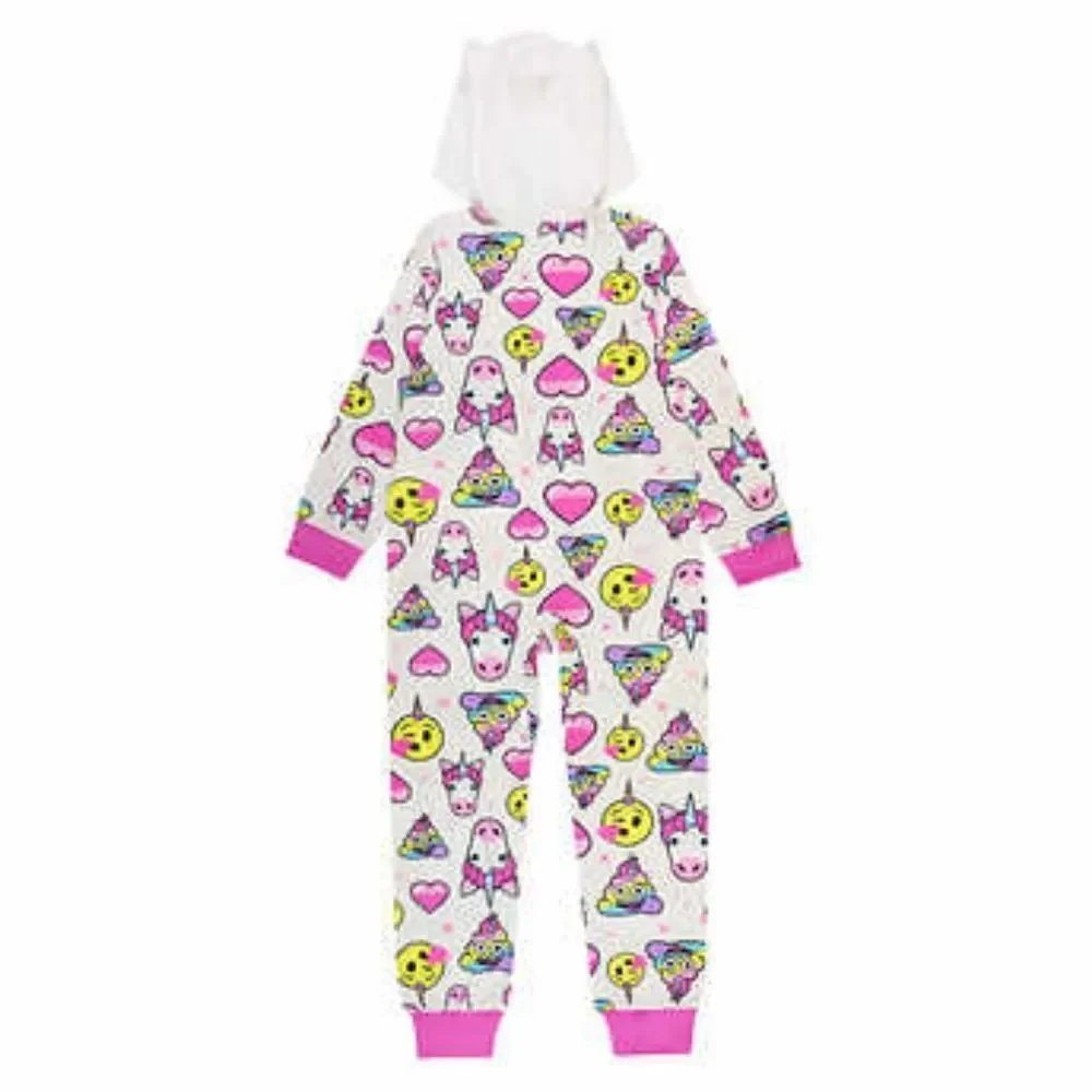 Emoji Kids' Hooded Pajama